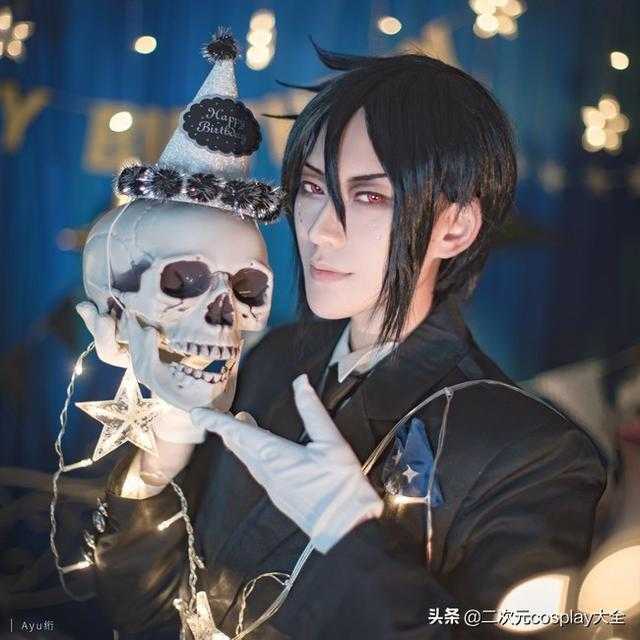 《黑执事》塞巴斯蒂安，夏尔cos颜值美如画，怎么看都看不腻-8.jpg