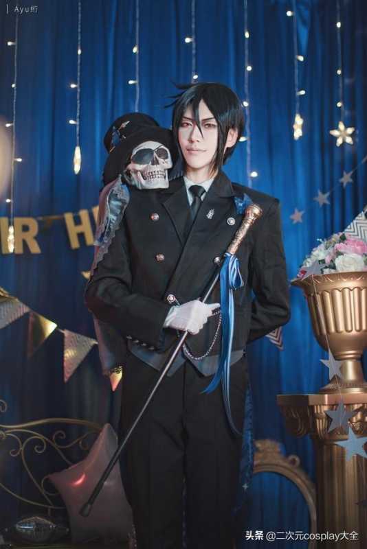 《黑执事》塞巴斯蒂安，夏尔cos颜值美如画，怎么看都看不腻-17.jpg