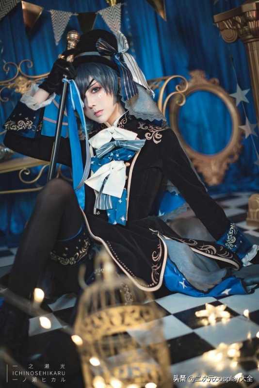 《黑执事》塞巴斯蒂安，夏尔cos颜值美如画，怎么看都看不腻-26.jpg