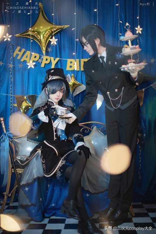 《黑执事》塞巴斯蒂安，夏尔cos颜值美如画，怎么看都看不腻-29.jpg