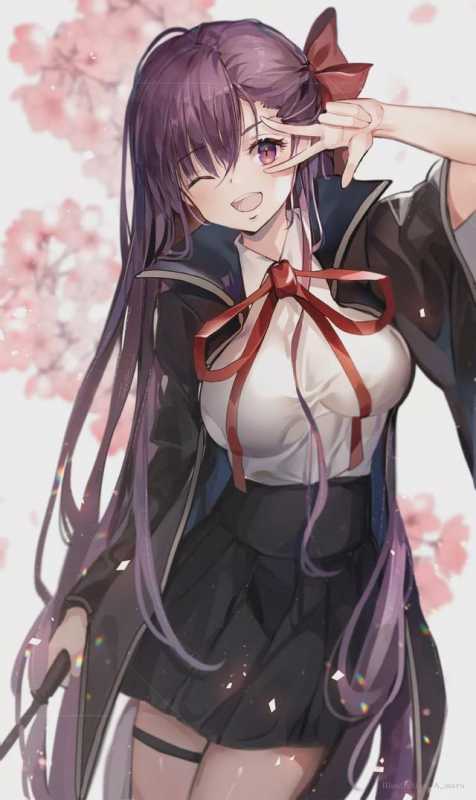 二次元小姐姐：画师A_maru的插画作品-4.jpg