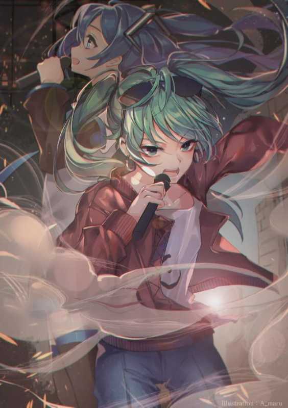 二次元小姐姐：画师A_maru的插画作品-15.jpg