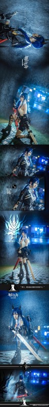 超有镜头感，《明日方舟》星熊&陈cos，隔着屏幕感受到了气场-3.jpg