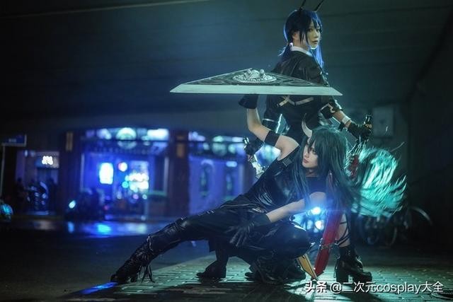 超有镜头感，《明日方舟》星熊&陈cos，隔着屏幕感受到了气场-14.jpg