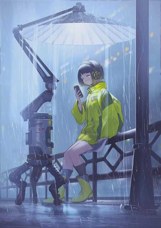 二次元小姐姐：画师Mogu的插画作品-5.jpg