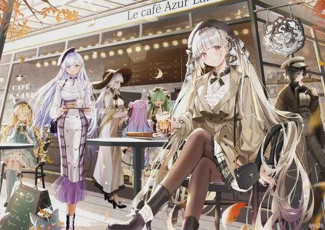 二次元小姐姐：画师HARURI的插画作品-1.jpg