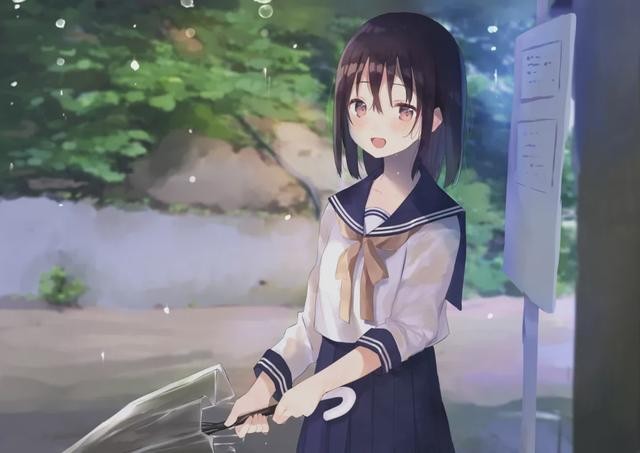 二次元小姐姐：画师万冬しま的插画作品-1.jpg