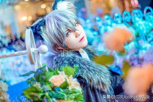 《明日方舟》银灰cos，俊美少年，帅气绅士男友力max-4.jpg