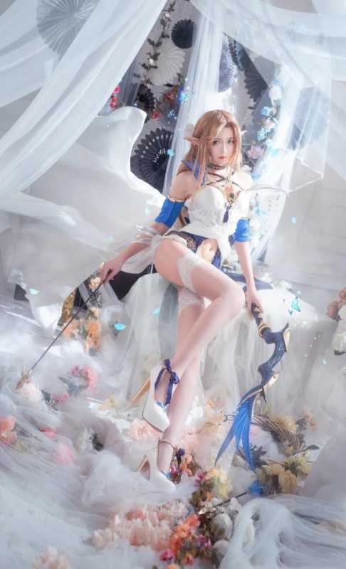 二次元女神腐团儿，最走心的cos，宛若精灵临世-4.jpg