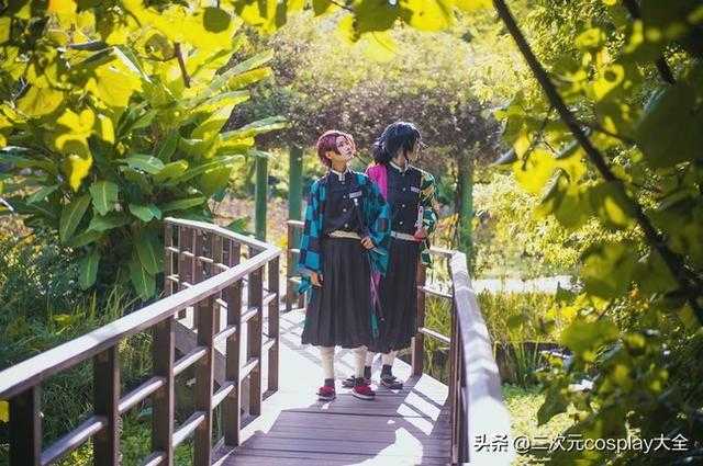 《鬼灭之刃》炭治郎，富冈义勇cos，日常互动和打斗太甜啦-21.jpg