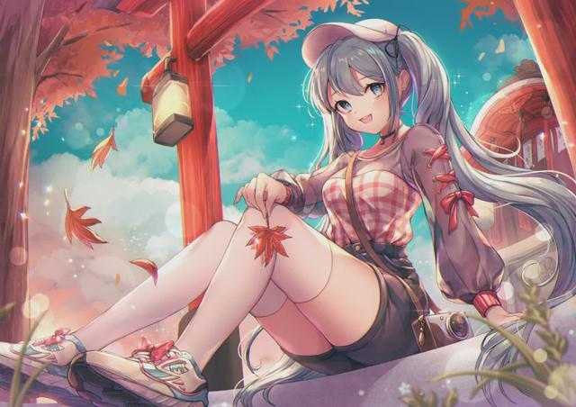 二次元小姐姐：画师クラゲ的插画作品-1.jpg