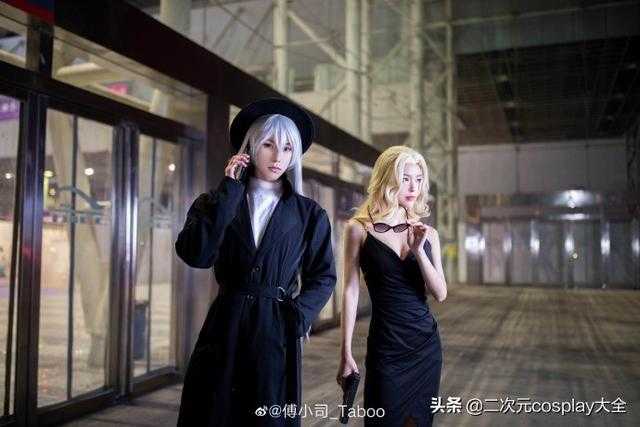 《名侦探柯南》琴酒，贝尔摩德&雪莉cos，好看到我屏住呼吸-8.jpg