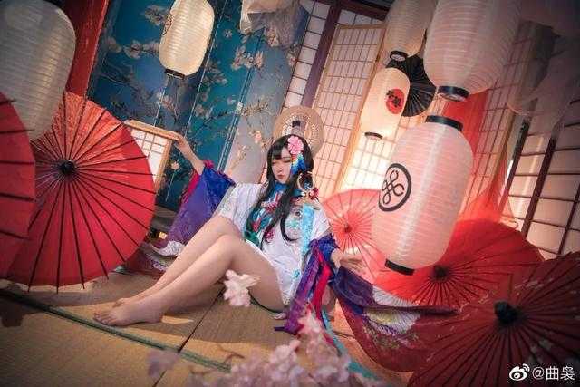 你们要的小姐姐拿走不送！阴阳师面灵气cos欣赏-2.jpg