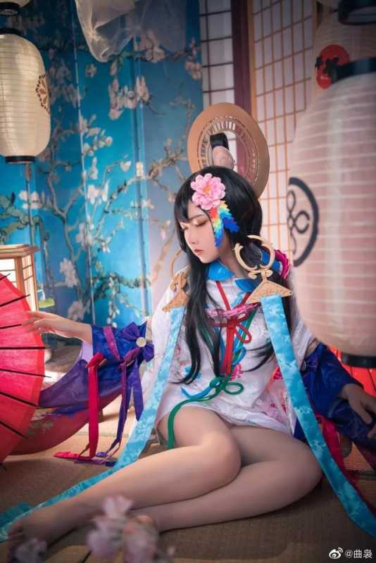 你们要的小姐姐拿走不送！阴阳师面灵气cos欣赏-5.jpg