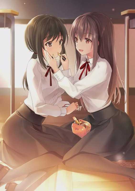 二次元小姐姐：画师かがちさく的插画作品-10.jpg