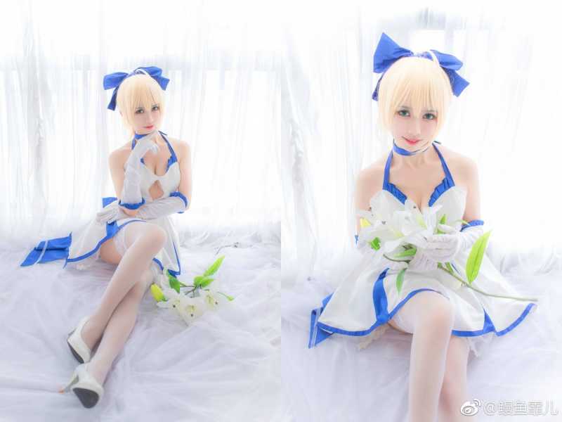 saber阿尔托利亚·潘德拉贡cosplay美图，二次元少女的完美演绎-1.jpg