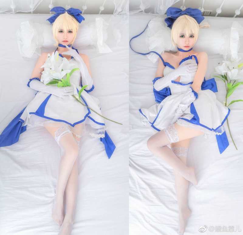 saber阿尔托利亚·潘德拉贡cosplay美图，二次元少女的完美演绎-3.jpg