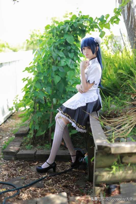 女装大佬化身旗袍小可爱，《LoveLive》津岛善子cos-1.jpg
