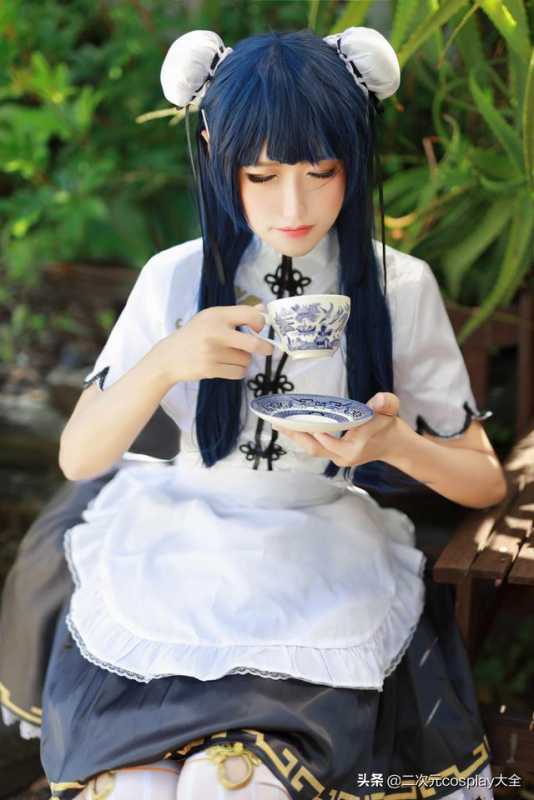 女装大佬化身旗袍小可爱，《LoveLive》津岛善子cos-11.jpg