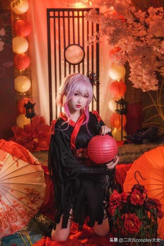 《罪恶王冠​》楪祈cos，色彩美丽鲜明，惊艳吸睛的魅力女神-6.jpg
