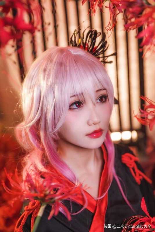 《罪恶王冠​》楪祈cos，色彩美丽鲜明，惊艳吸睛的魅力女神-12.jpg
