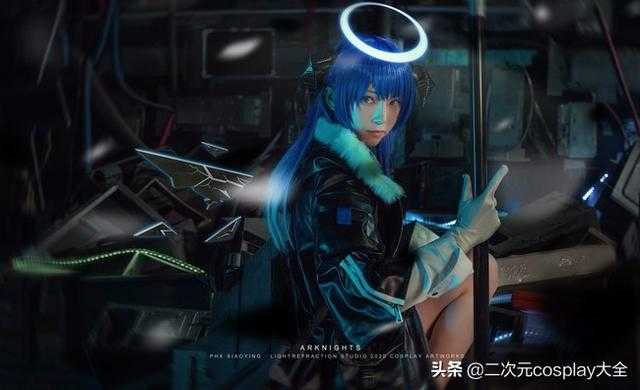 《明日方舟》莫斯提马cos，俊俏帅气，这美貌也太迷人了吧-1.jpg