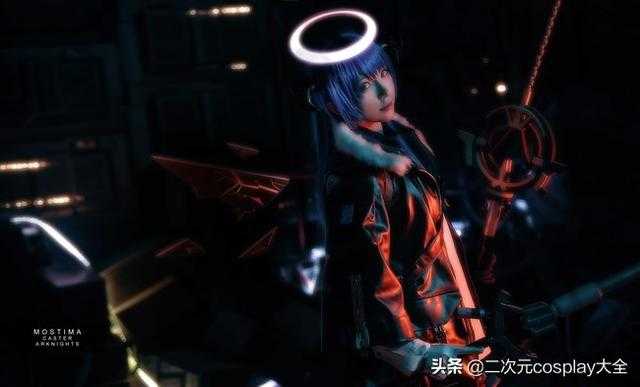 《明日方舟》莫斯提马cos，俊俏帅气，这美貌也太迷人了吧-3.jpg