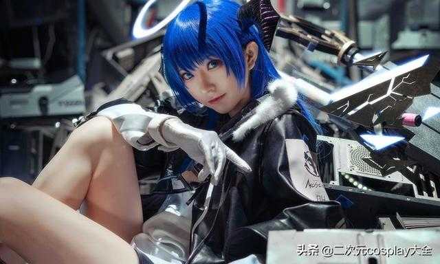 《明日方舟》莫斯提马cos，俊俏帅气，这美貌也太迷人了吧-10.jpg
