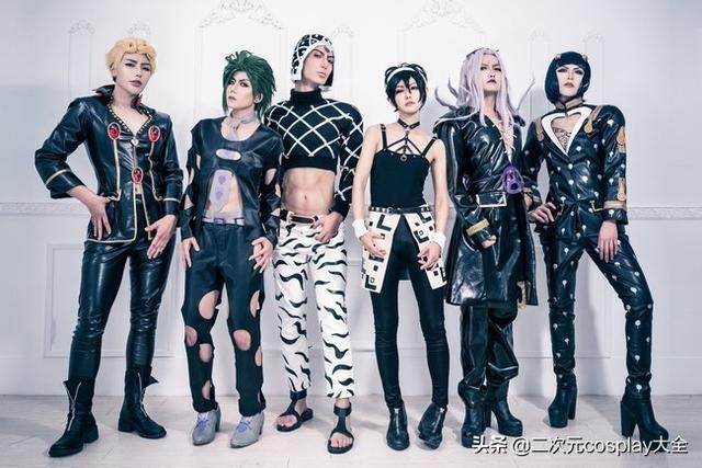 JOJO的奇妙冒险cos，全员帅气吸睛，全程看着他们的腰去了-2.jpg