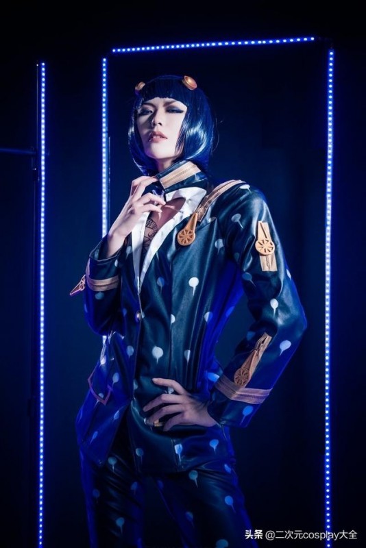 JOJO的奇妙冒险cos，全员帅气吸睛，全程看着他们的腰去了-1.jpg