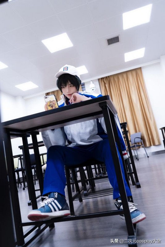 《网球王子》越前龙马cos，清秀帅气，小哥哥可爱力max-2.jpg