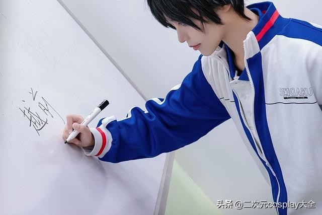 《网球王子》越前龙马cos，清秀帅气，小哥哥可爱力max-6.jpg