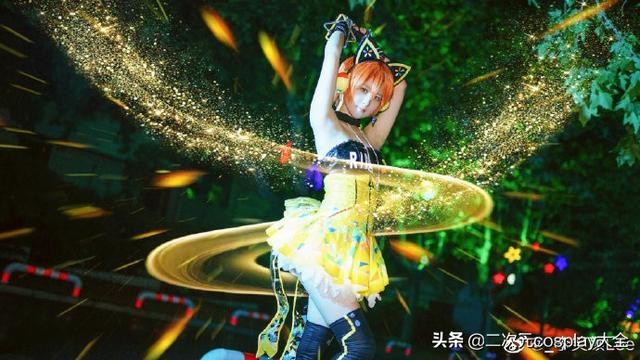 电玩觉醒星空凛cos，酷炫可爱，闪闪发光的美少女-5.jpg