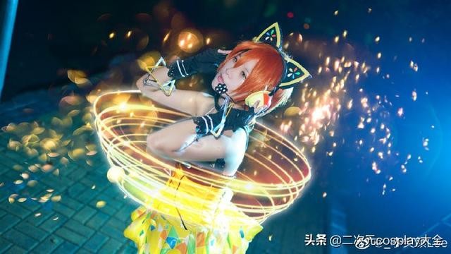 电玩觉醒星空凛cos，酷炫可爱，闪闪发光的美少女-8.jpg