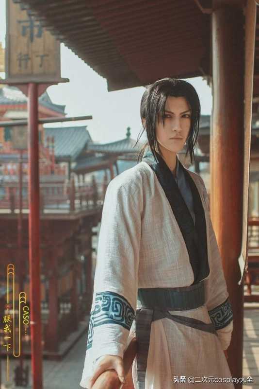 《秦时明月》卫庄&盖聂cos，颜值古风男神，场景与人物都好还原-6.jpg
