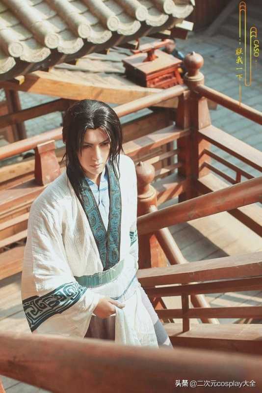《秦时明月》卫庄&盖聂cos，颜值古风男神，场景与人物都好还原-8.jpg