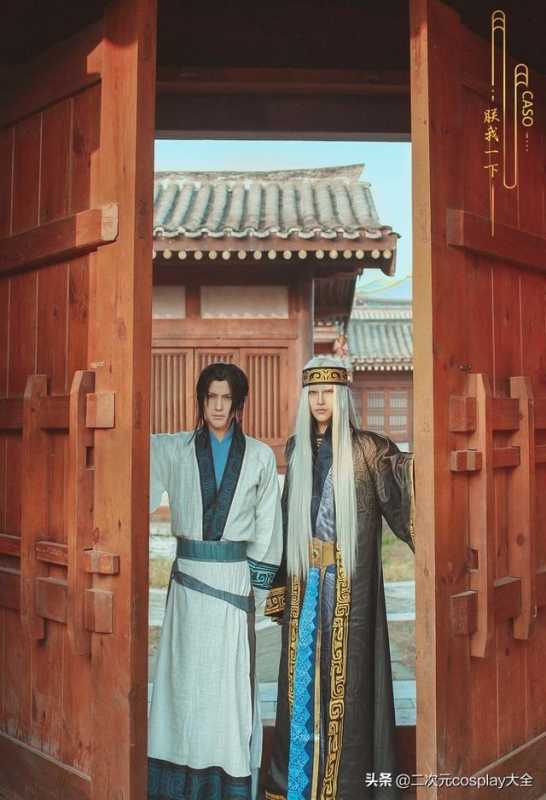 《秦时明月》卫庄&盖聂cos，颜值古风男神，场景与人物都好还原-10.jpg