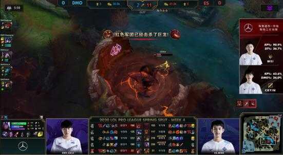 LPL春季赛：ES轻松斩落DMO，兮夜4杀难救主-2.jpg