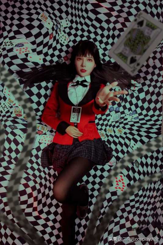 靓女好颜值，《狂赌深渊》蛇喰梦子cos，美丽惊艳气氛太吸睛-9.jpg