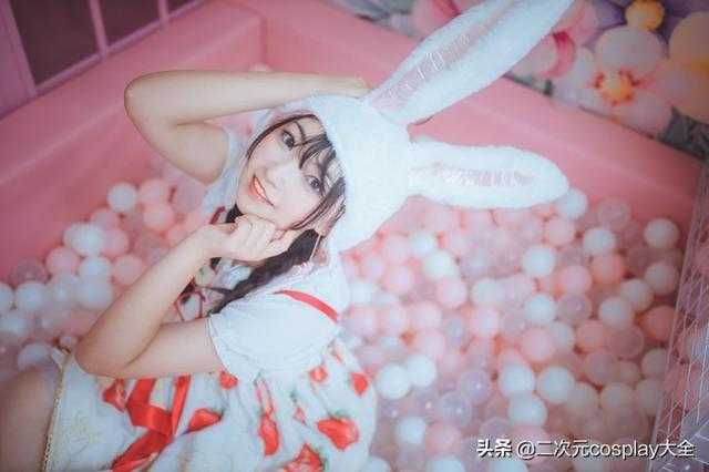 Lolita装扮，粉粉嫩嫩少女心，加上兔耳朵我太可以了-4.jpg