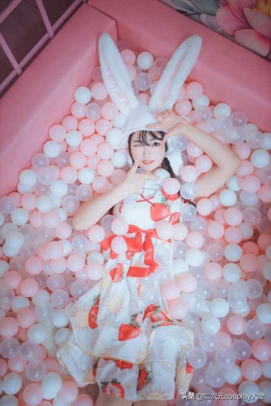 Lolita装扮，粉粉嫩嫩少女心，加上兔耳朵我太可以了-9.jpg