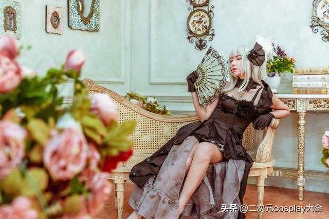 优雅俊美，笑靥如花的美少女，FGO玛丽安托瓦内特cos-3.jpg