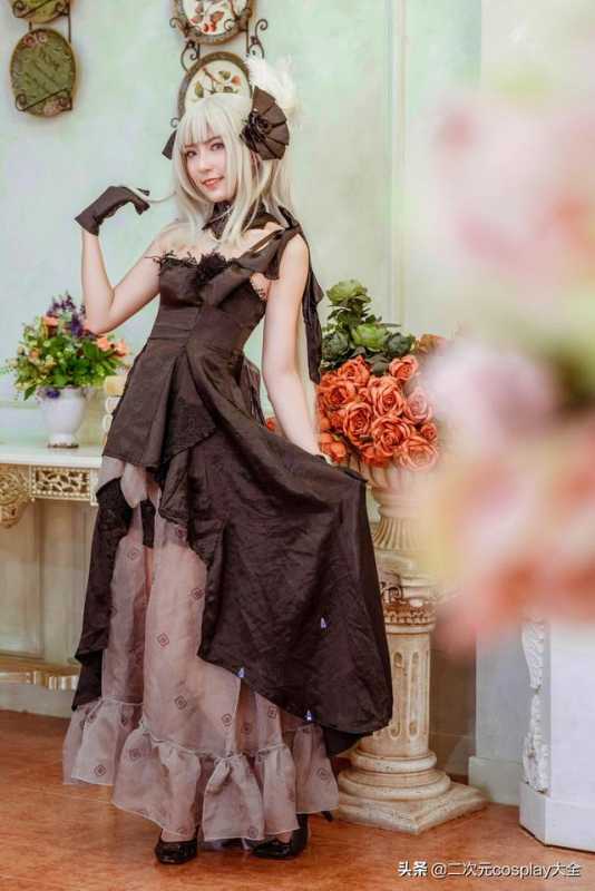 优雅俊美，笑靥如花的美少女，FGO玛丽安托瓦内特cos-10.jpg