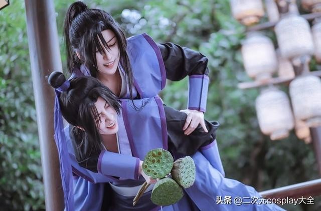 甜且可爱的颜值小天使，《魔道祖师》江澄&魏婴，金子轩cos-1.jpg