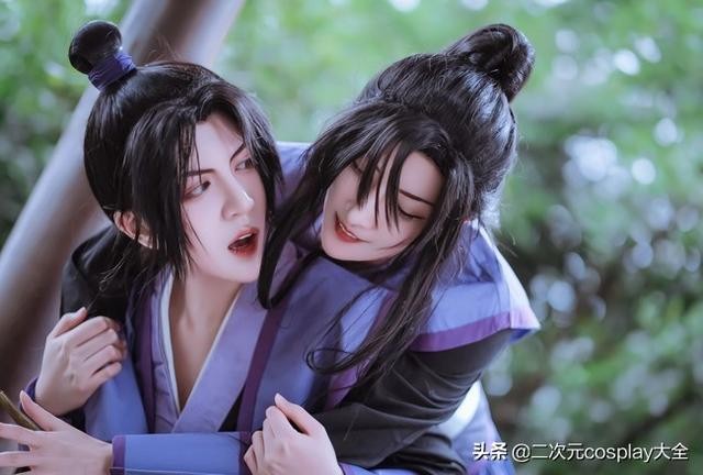 甜且可爱的颜值小天使，《魔道祖师》江澄&魏婴，金子轩cos-2.jpg