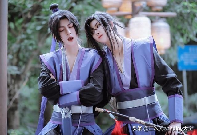 甜且可爱的颜值小天使，《魔道祖师》江澄&魏婴，金子轩cos-3.jpg