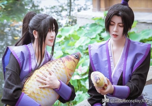 甜且可爱的颜值小天使，《魔道祖师》江澄&魏婴，金子轩cos-12.jpg