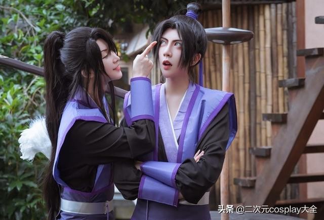 甜且可爱的颜值小天使，《魔道祖师》江澄&魏婴，金子轩cos-14.jpg