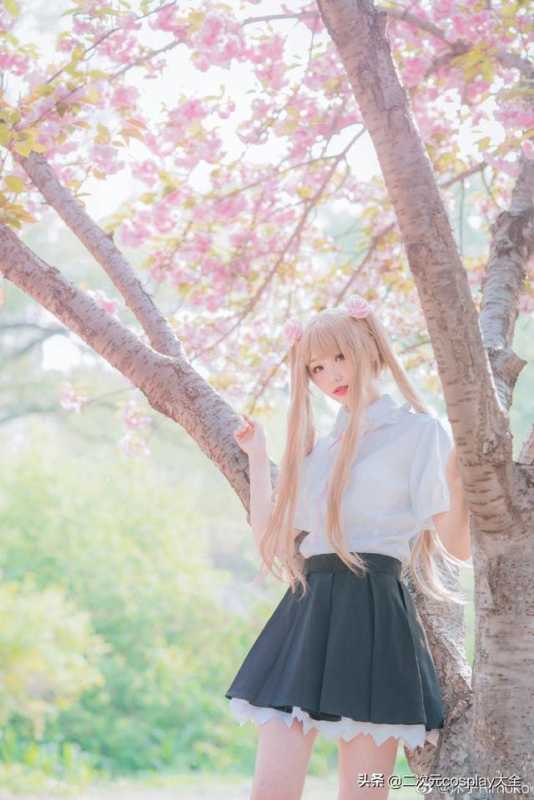 清纯美少女，《人渣的本愿》鸥端海苔子cos，可爱梦幻的小仙女-2.jpg
