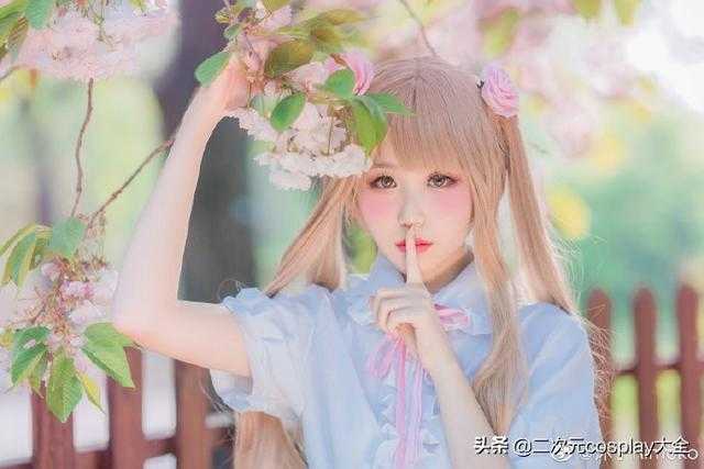 清纯美少女，《人渣的本愿》鸥端海苔子cos，可爱梦幻的小仙女-5.jpg